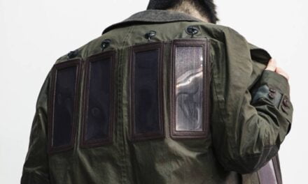 Japanese Designer Creates Solar-Powered Coat That Charges Gadgets