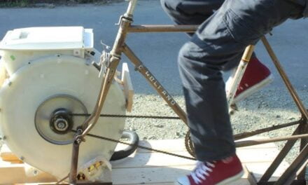 Bicycle Washing Machine Will Clean Your Clothes While You Exercise