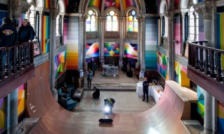 100-Year-Old Abandoned Church Gets Transformed into Awesome-Looking Skate Park