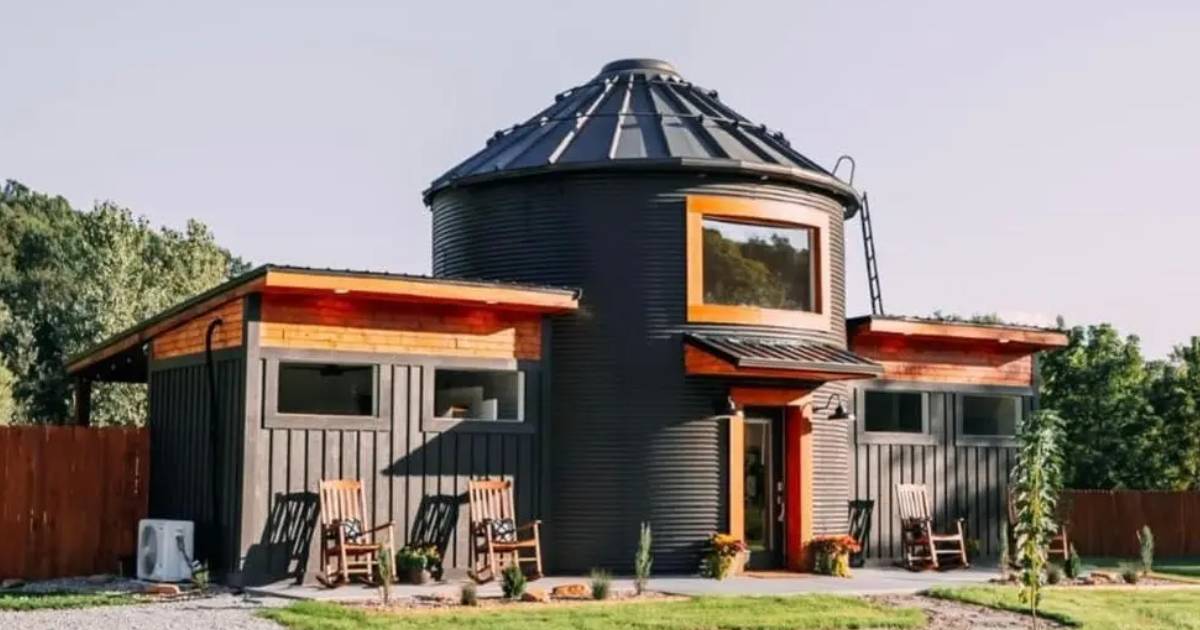 Architect Turns Old Grain Silo into Amazing-Looking Home