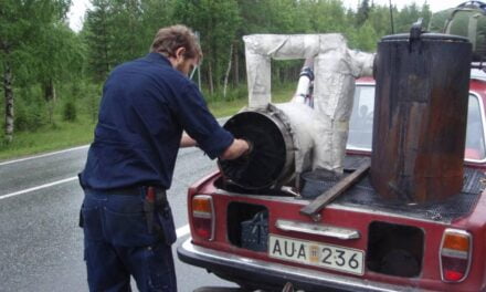 Ukrainian Drivers Are Converting Their Cars into Wood Burners to Save Money on Gas