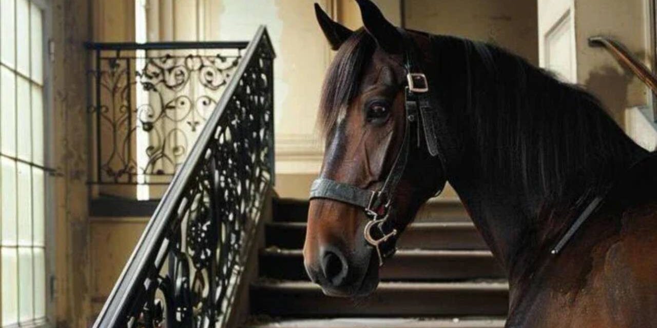 Man Tries to Hide Stolen Horse in His Third-Floor Apartment