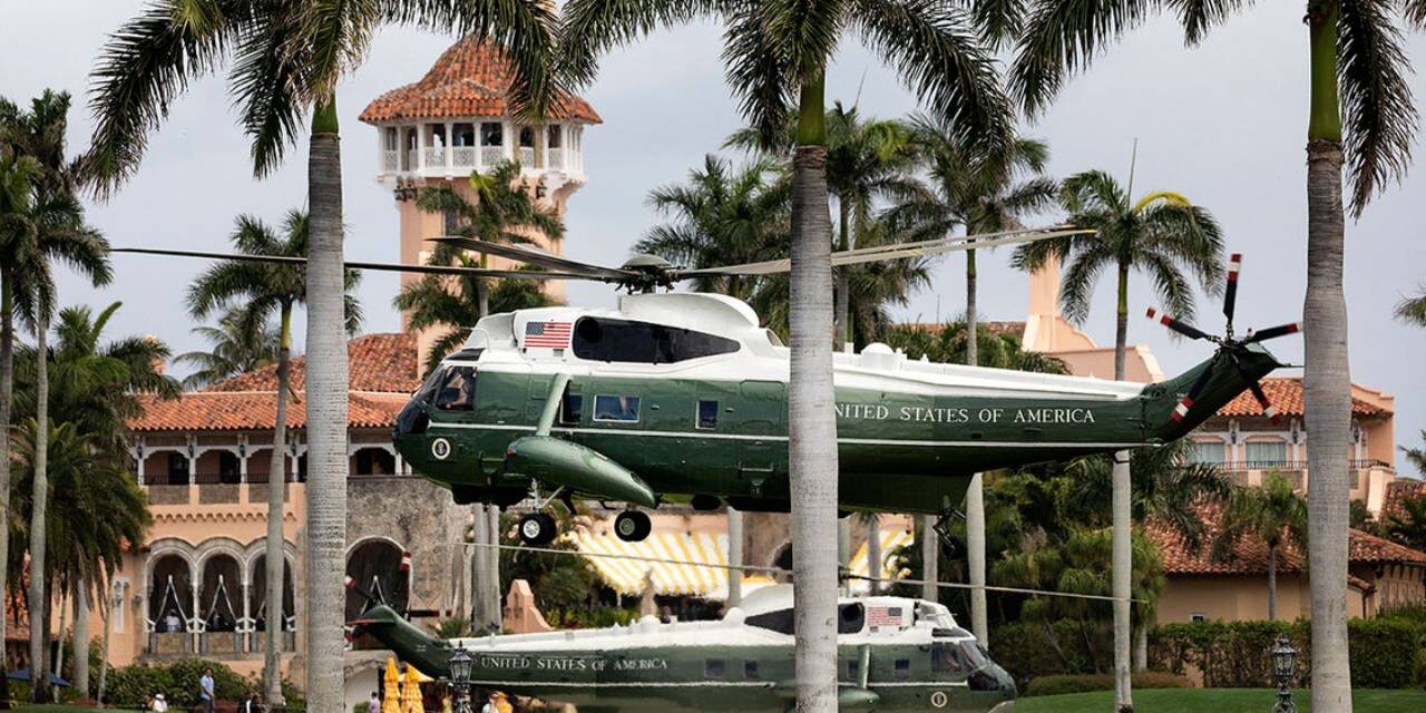 Trump Holds Closed Door Meeting With Potential VP Pick Kristi Noem At Mar-A-Lago