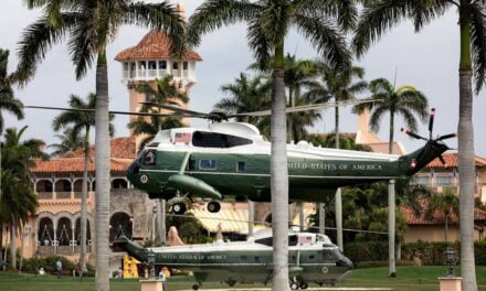 Trump Holds Closed Door Meeting With Potential VP Pick Kristi Noem At Mar-A-Lago