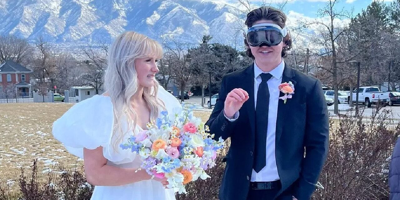 We Talked to the Guy Who Wore the Vision Pro at His Wedding