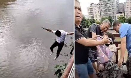 Guy’s Girlfriend and Ex-Girlfriend Jump into a River to See Which One He Would Save