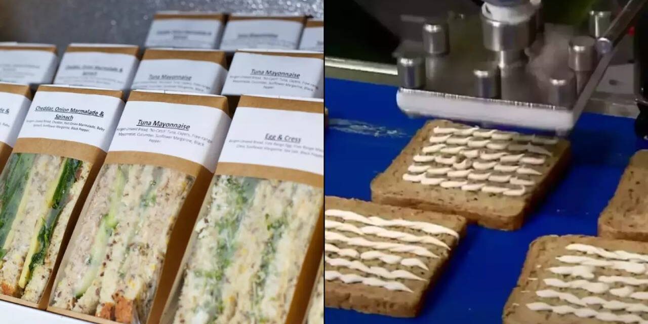 People can’t get over ‘depressing’ video showing how pre-packaged sandwiches are actually made