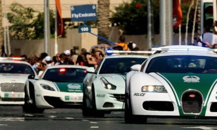 Just Try to Outrun the World’s Fastest, Most Expensive Police Car Fleet