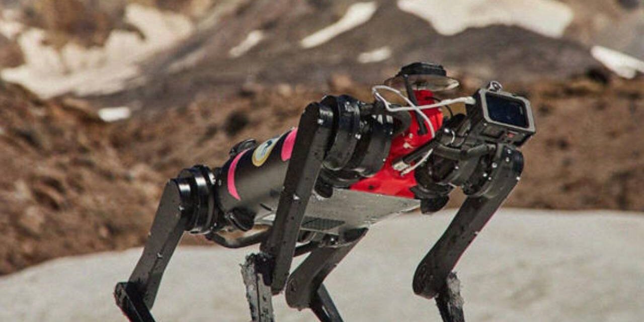 NASA QUIETLY TRAINING ROBOT DOG TO NAVIGATE LANDSCAPE OF THE MOON