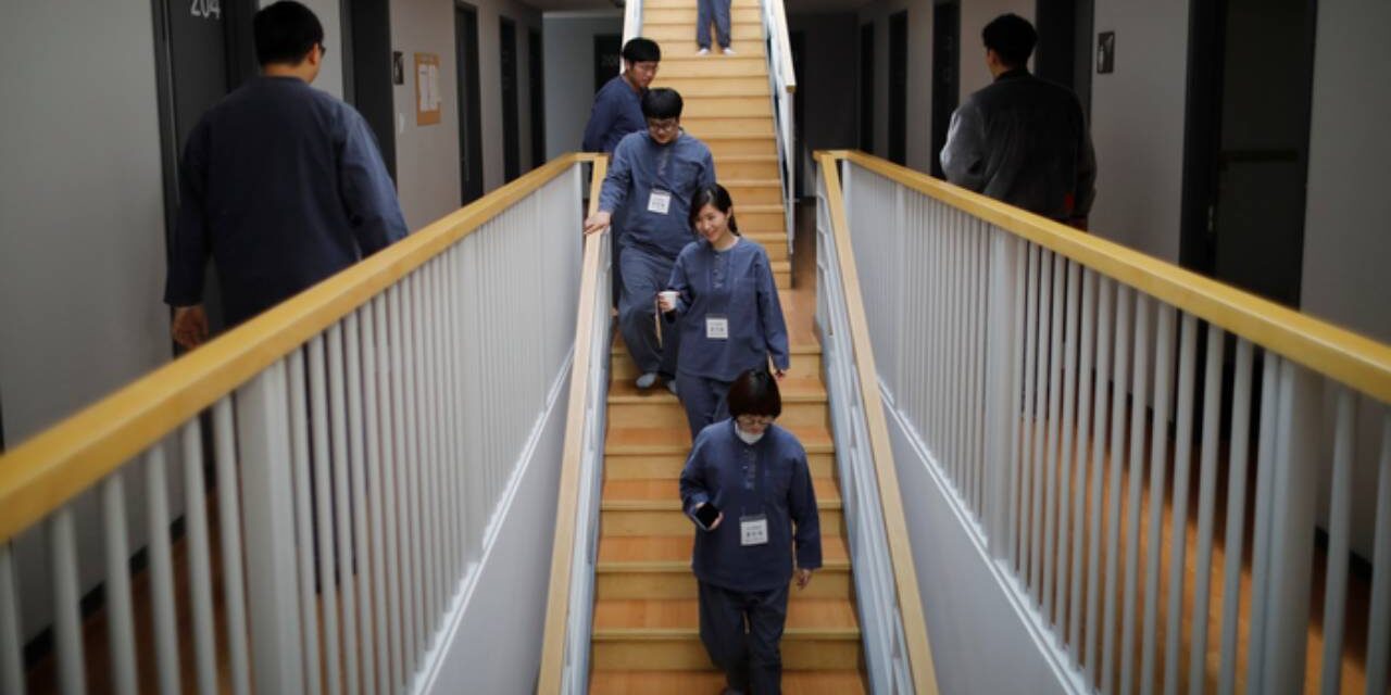 In South Korea People Check into Prison to Reduce Stress