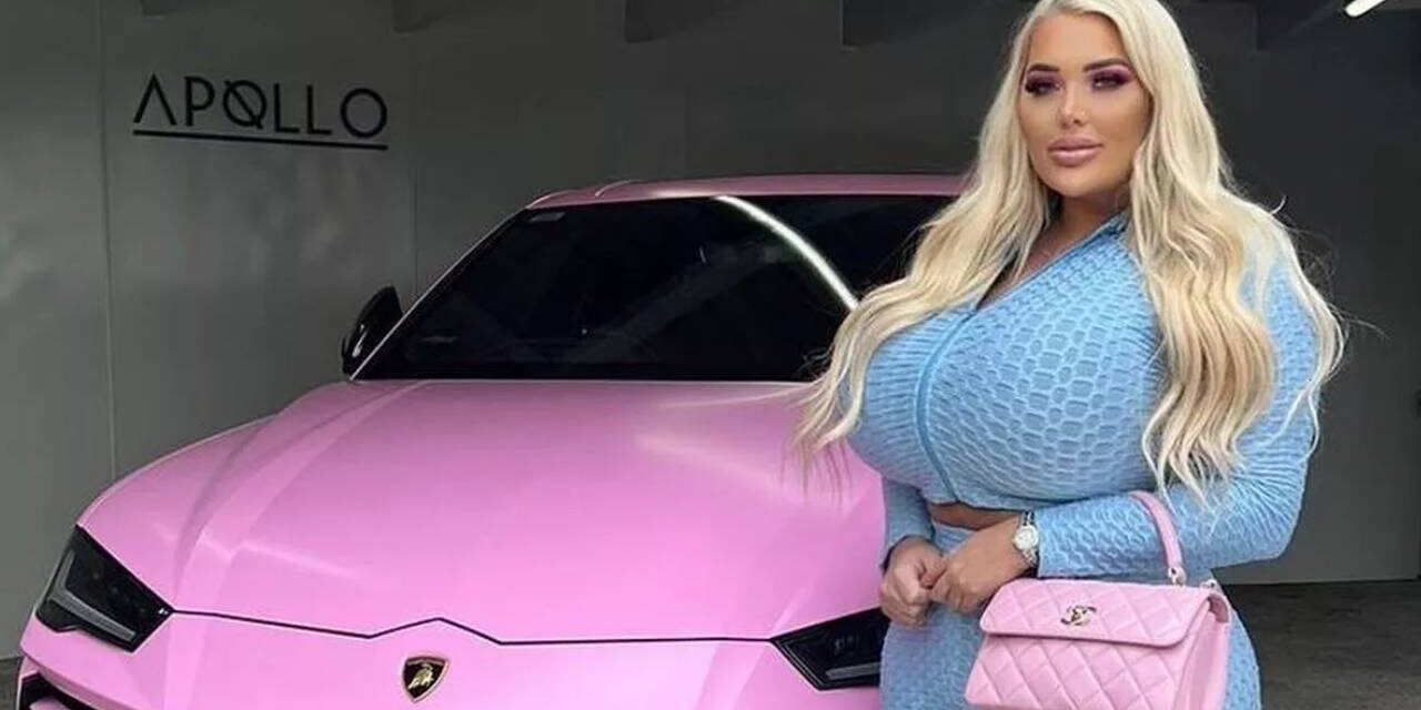 ‘My boobs are so large I can’t fit into my car – but I still want them bigger’