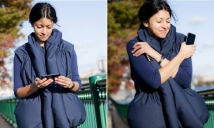 High-Tech Jacket Gives You a Hug Every Time Someone Likes You on Facebook