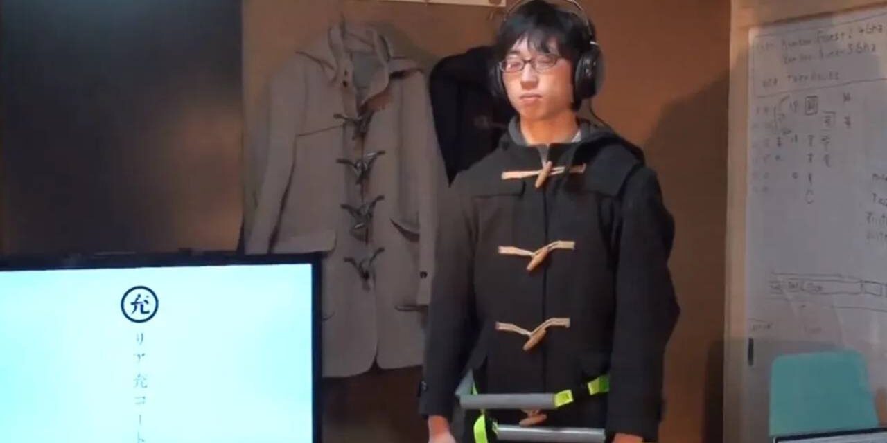 Japanese High-Tech Coat Imitates Girlfriend Hugs