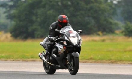 Blind and Disabled Biker Sets New Motorcycle Speed Record