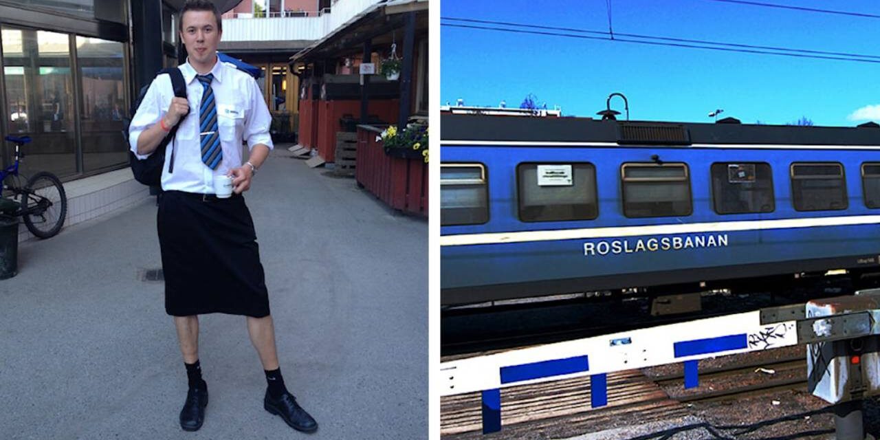 Swedish Train Conductors Wear Skirts to Fight Shorts Ban