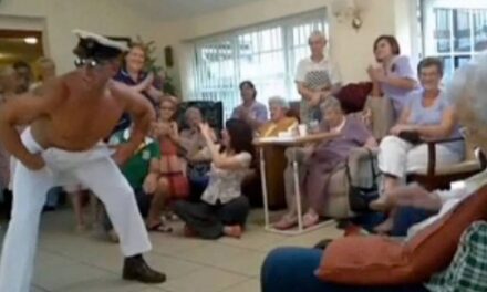 100-year-old requests a male stripper for her birthday