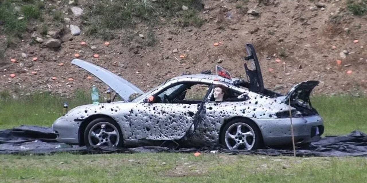 Owner Has His Porsche 911 Executed by Firing Squad