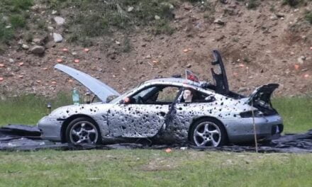 Owner Has His Porsche 911 Executed by Firing Squad