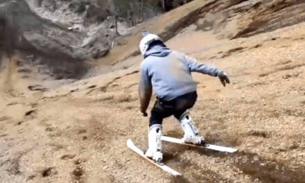 No Snow? No Problem, We’ll Just Ski on Rocks