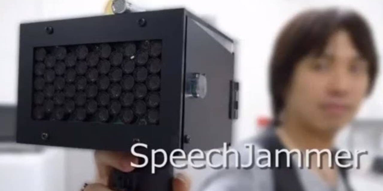 Speech Jammer – The Wacky Japanese Device That Stops People from Talking