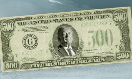 First the oceans, now the money…Republicans want to see Trump’s face on the $500 bill