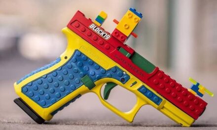 Outrage as ‘Block 19’ handgun is customised to look like Lego toy – with critics branding it ‘an abomination’