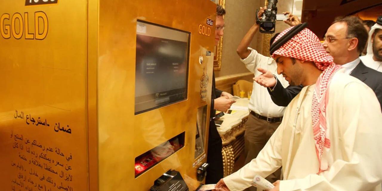 Gold To Go – An ATM Machine That Dispenses Real Gold