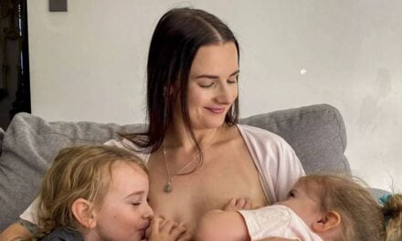 Mum breastfed son until age six and had ‘bye bye boobie’ party to celebrate