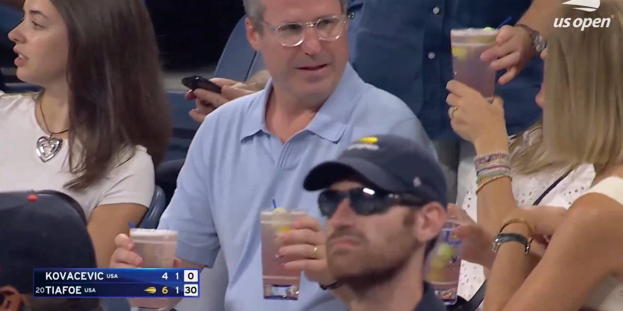 US open fan goes viral for painfully awkward moment with woman during match