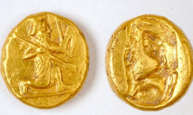 Pot overflowing with gold coins unearthed beneath home