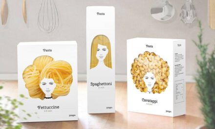 Creative Packaging Design Turns Pasta Into Hair