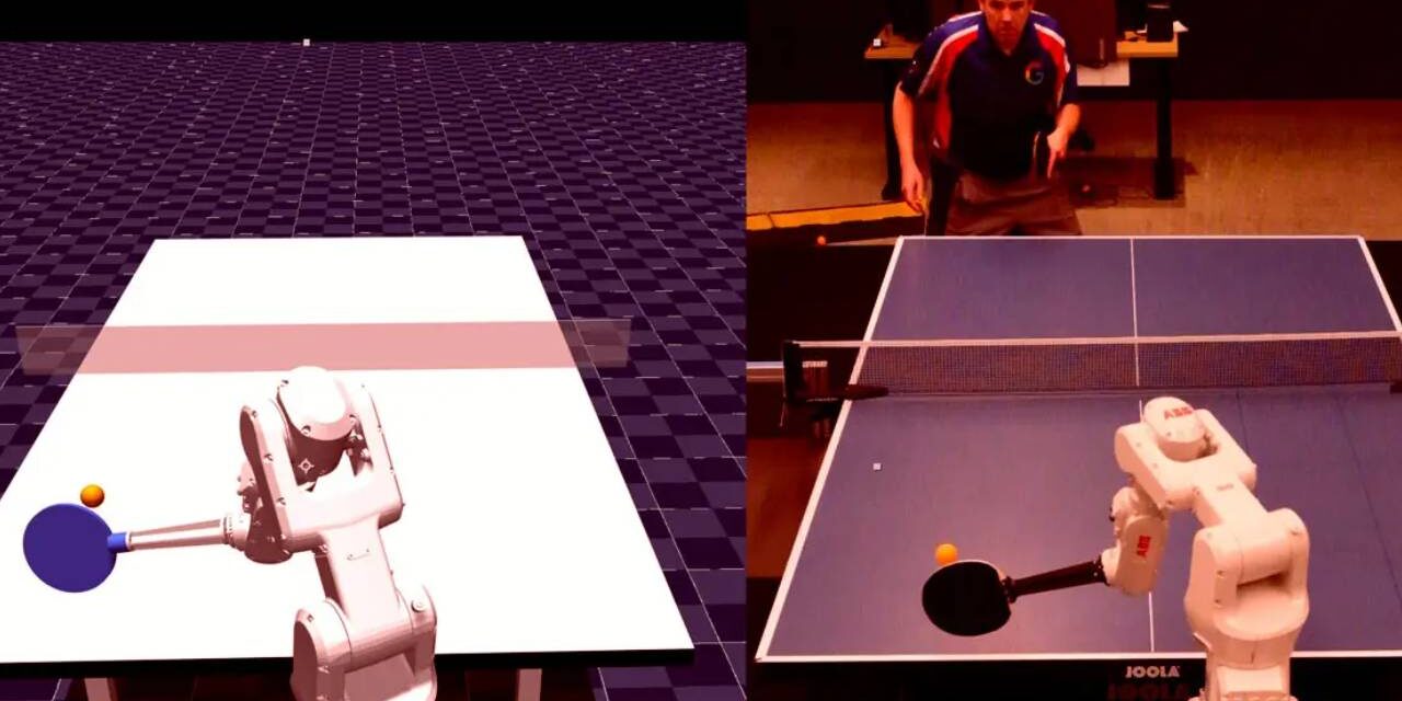 Google Shows Off Robot That It Says Plays Ping Pong as Well as a Human