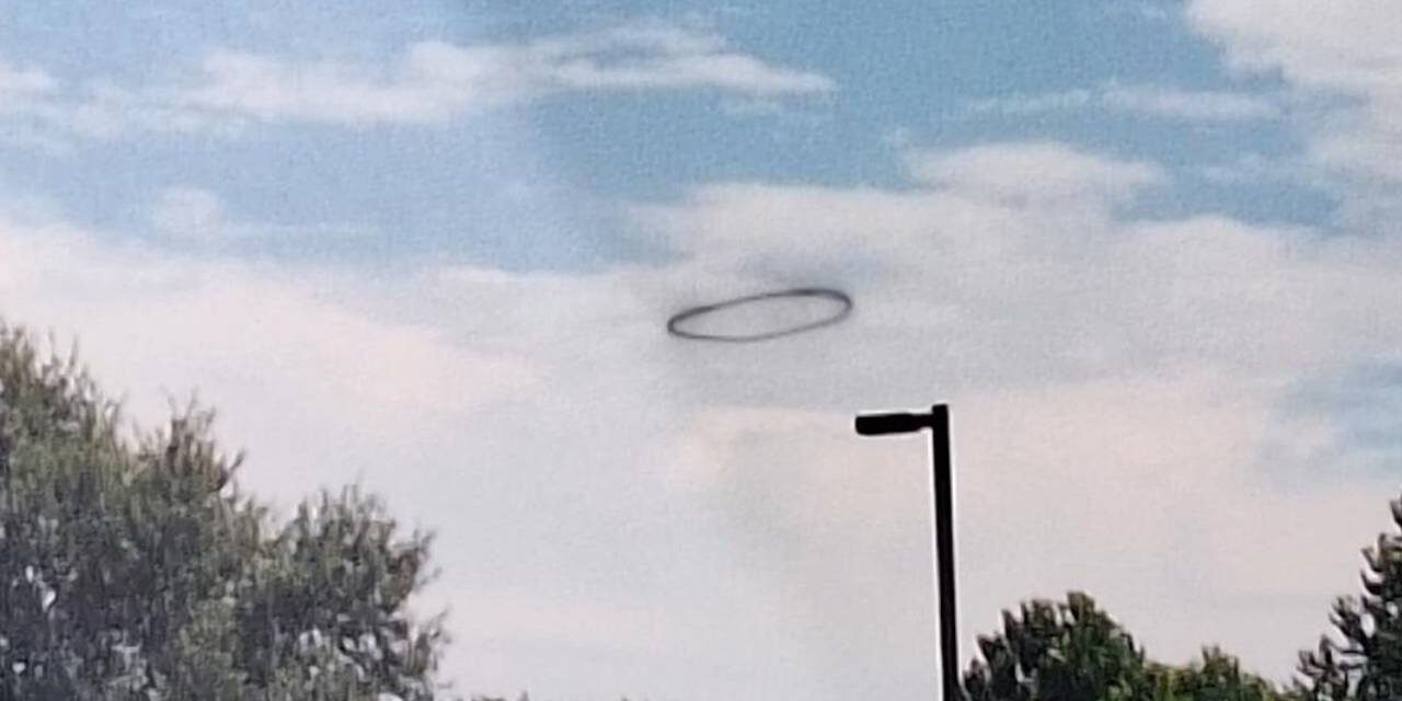 Origins of black ring in the sky over Virginia a mystery