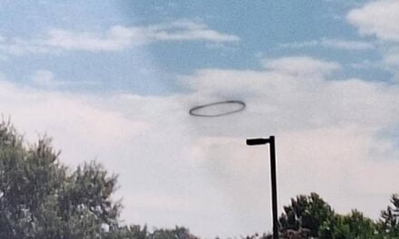 Origins of black ring in the sky over Virginia a mystery