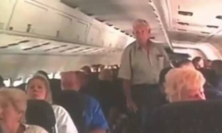 Footage captured the chilling reactions of plane passengers on 9/11 being informed about attacks