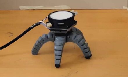 SCIENTISTS GREW A MUSHROOM INTO THIS ROBOT TO ACT AS ITS BRAIN