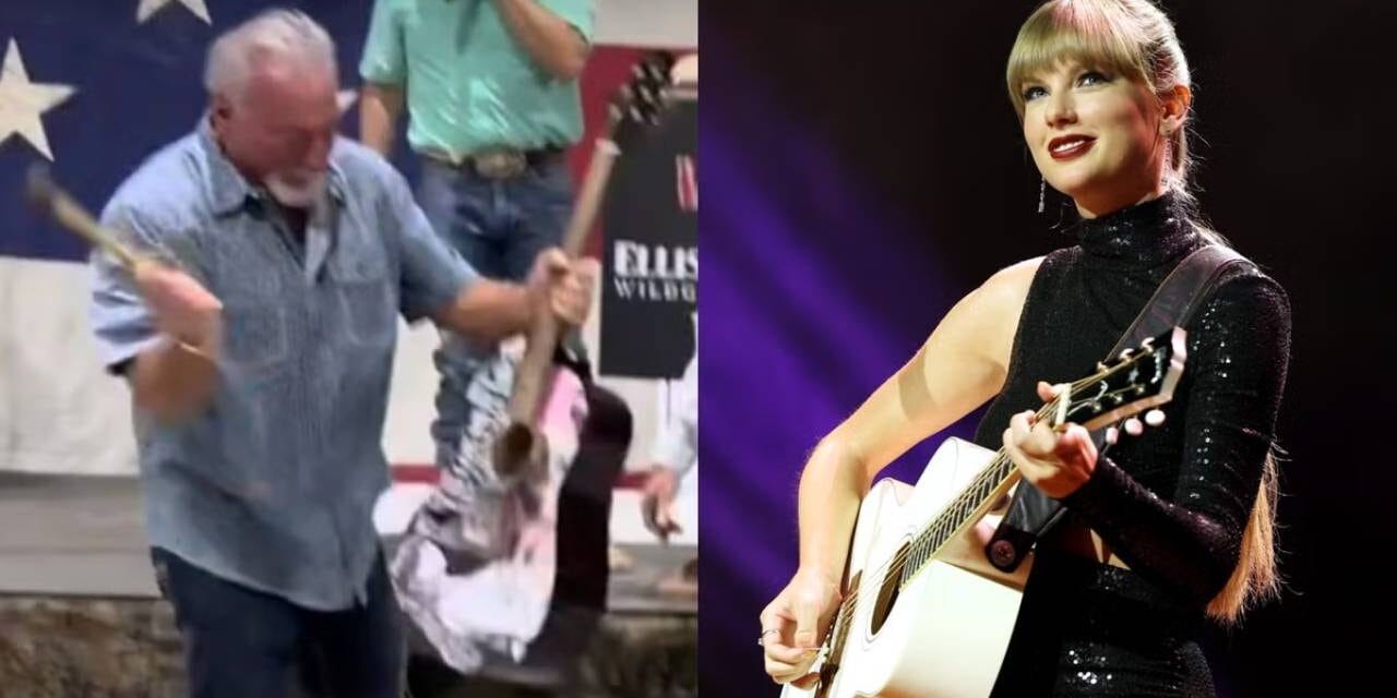 Man in Texas Reportedly Pays $4K To Smash Taylor Swift Guitar