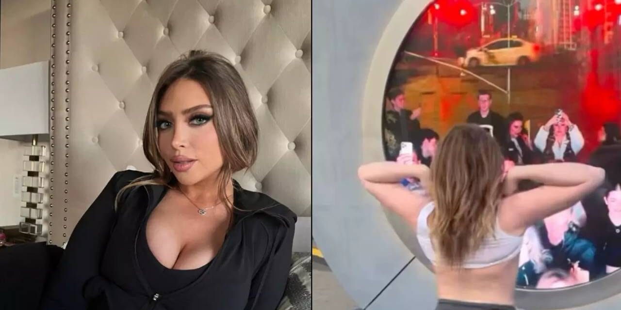 OnlyFans model goes viral again for flashing Philadelphia portal months after New York-Dublin stunt