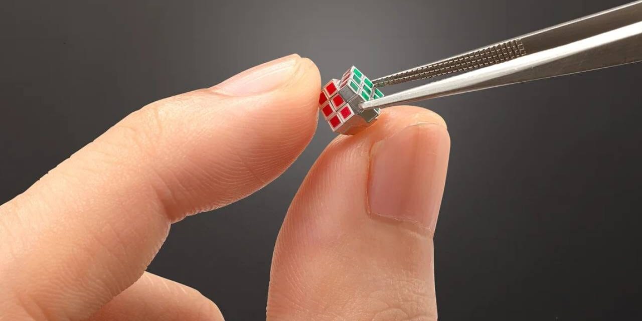 World’s Smallest Rubik’s Cube Is Just 0.19 Inches Wide, Costs Over $5,000