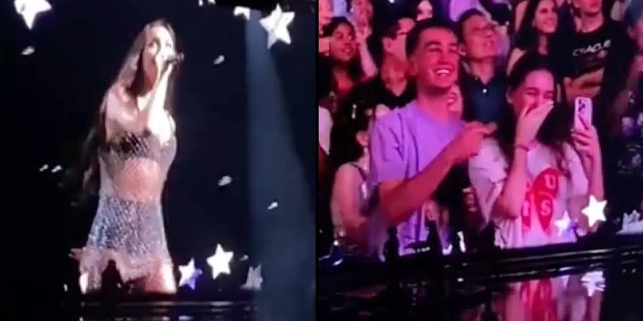 Olivia Rodrigo apologises after accidentally asking brother to kiss his own sister at concert