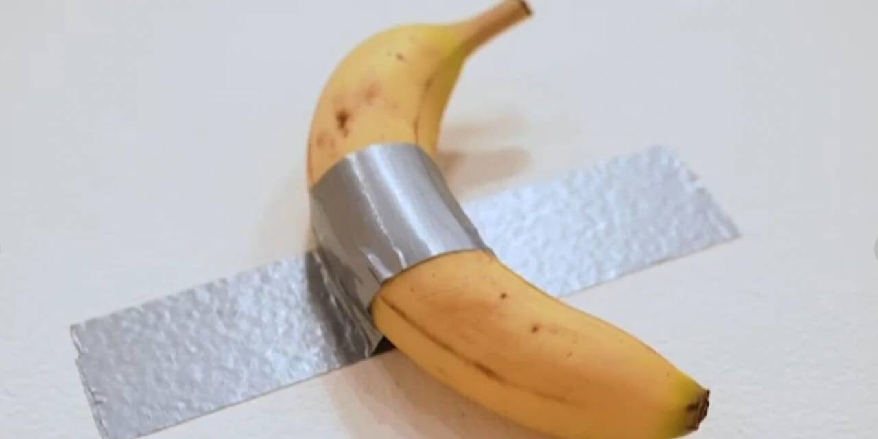 How a viral, duct-taped banana came to be worth $1 million