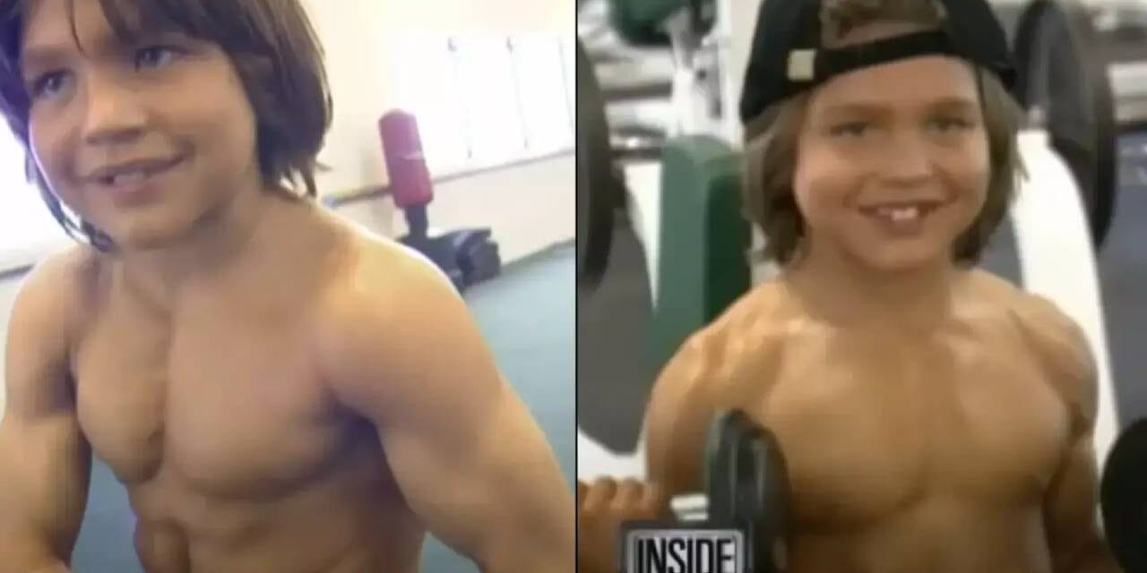 World’s strongest boy ‘Little Hercules’ lives a very different lifestyle 24 years on