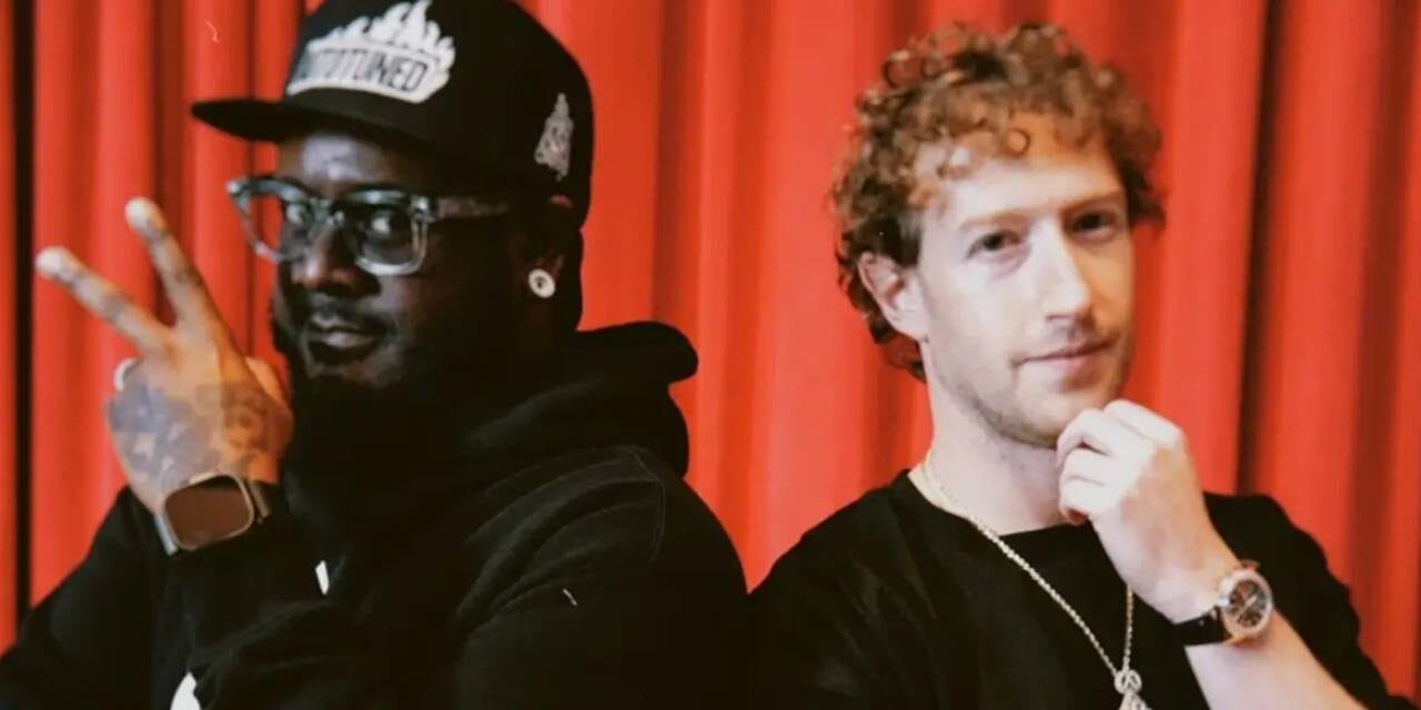 Meta founder Mark Zuckerberg has dropped a single with rapper T-Pain – yes, really