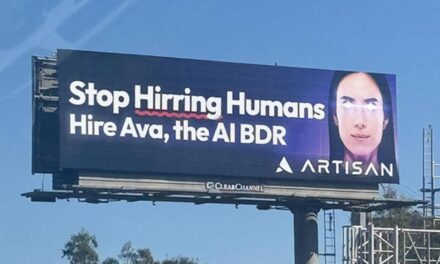 Humans Alarmed at AI Company’s “Stop Hiring Humans” Billboards