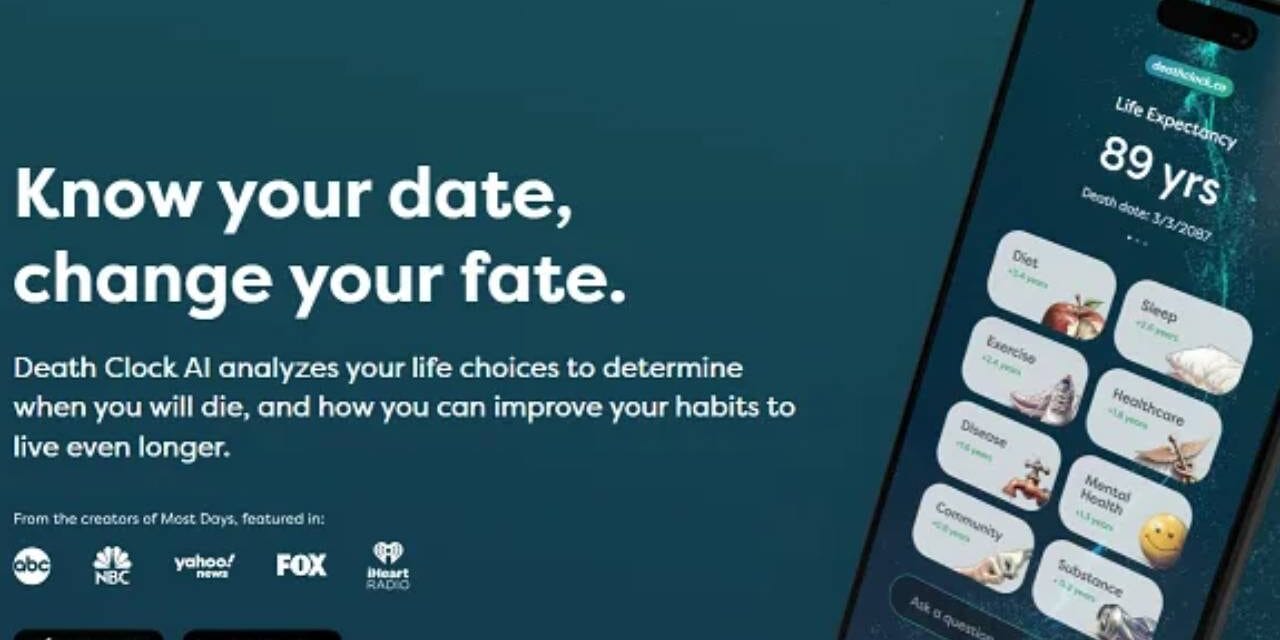 Death Clock – The Controversial AI-Powered App That Predicts When You Die