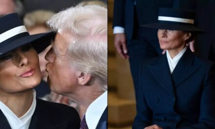 Theories emerge over why Melania Trump wore iconic hat at husband’s inauguration