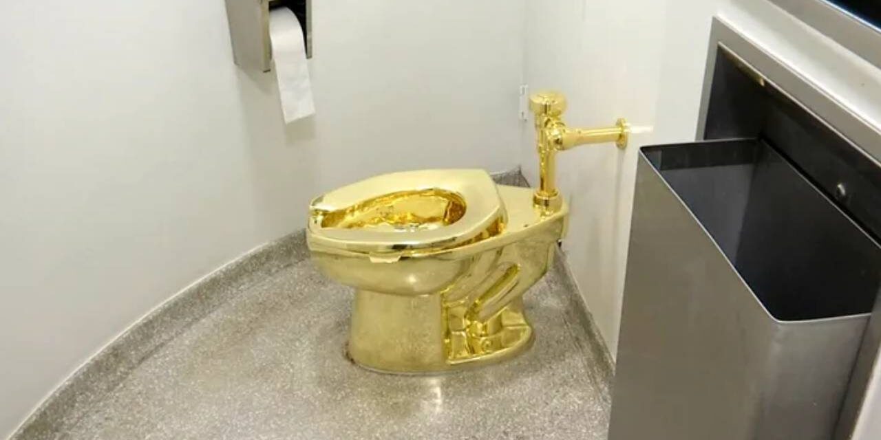 Trial Begins For Men Accused Of Stealing Golden Toilet From Churchill’s Birth Home