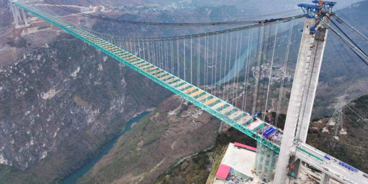China to Inaugurate New World’s Highest Bridge