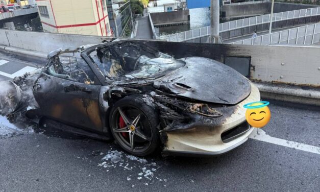 Man Buys Dream Ferrari After Saving Up for 10 Years, It Burns Down in an Hour