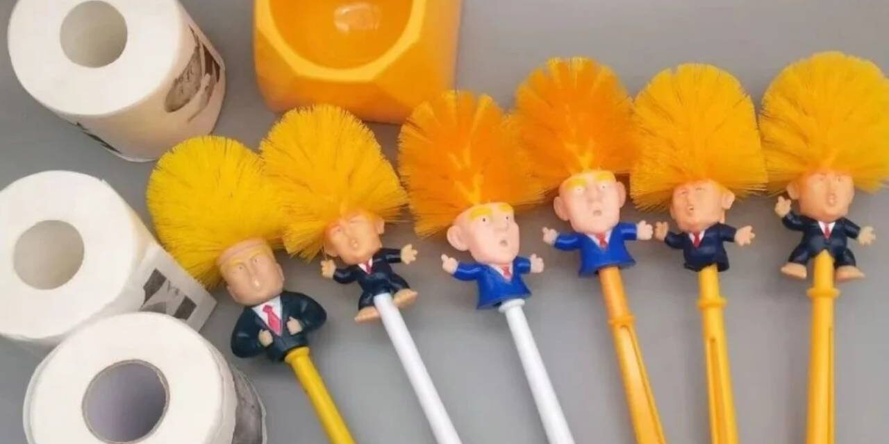 US-China Tariff War Causes Spike in Sales of Trump Toilet Brush